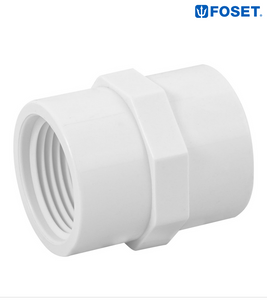 ADAPTADOR HEMBRA DE PVC 1/2", FOSET 45432 N