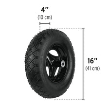 Cargar imagen en el visor de la galería, CARRETILLA 5FT3 PLÁSTICA,NEUM REF,PRETUL 22703 P
