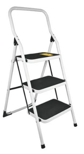 ESCALERA TUBULAR PLEGABLE 3 PELDAÑOS PRETUL 24120 P