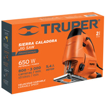 Cargar imagen en el visor de la galería, SIERRA CALADORA 650 W VELOCIDAD VARIABLE, PROFESIONAL 15422 N
