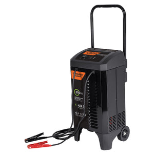 CARGADOR DE BATERÍAS CON RUEDAS 12 V, 200 A, TRUPER EXPERT 19589 N