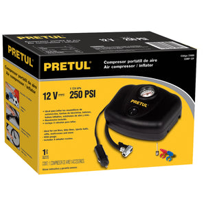 COMPRESOR DE AIRE, 12 VOLTS, PRETUL 21689 N